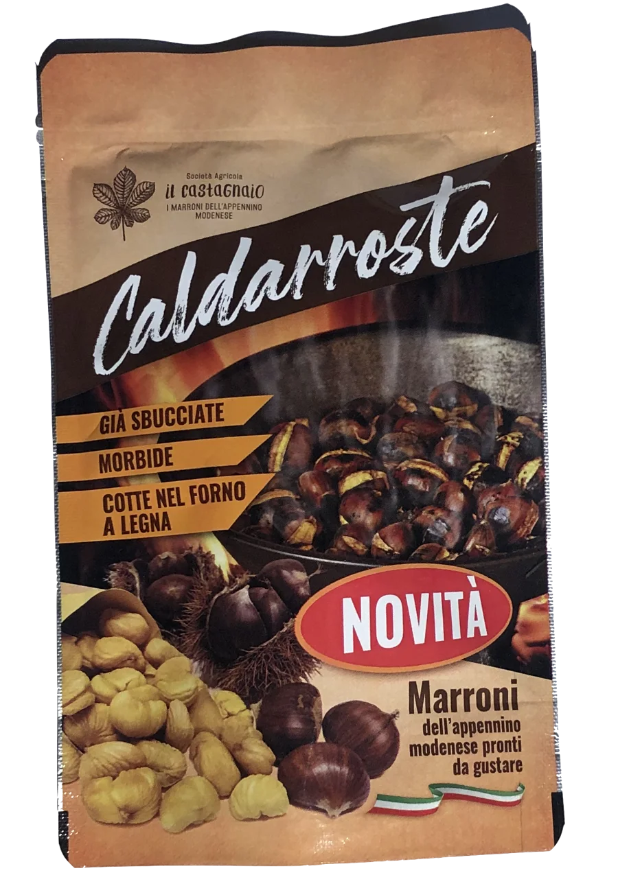 Confezione di caldarroste sbucciate Il Castagnaio